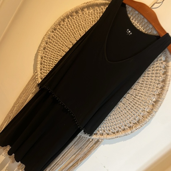 Three Dots ~ Black ~ Sleeveless Swing Dress ~ Small - Picture 3 of 15